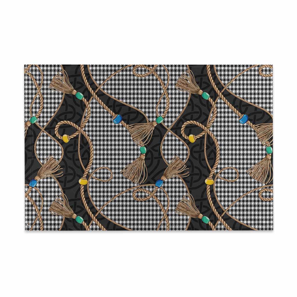 Shepherd Scottish Tartan Twisted Ropes Stylized House Flag 48*72 inch (120*180 cm) - Tartan Vibes Clothing