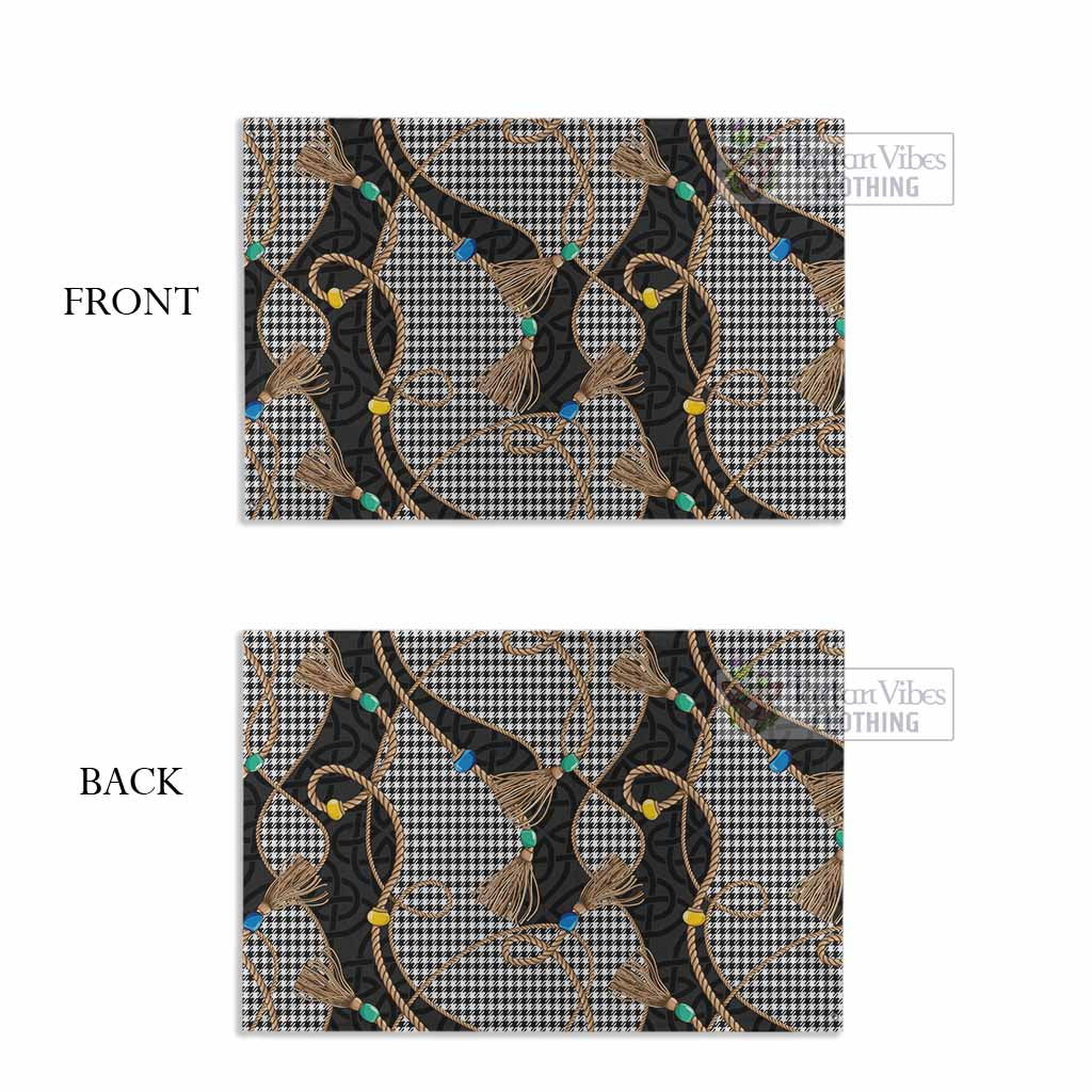 Shepherd Scottish Tartan Twisted Ropes Stylized House Flag - Tartan Vibes Clothing