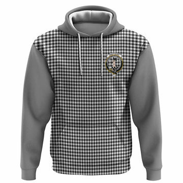 Shepherd Tartan Accent Hoodie with Family Crest