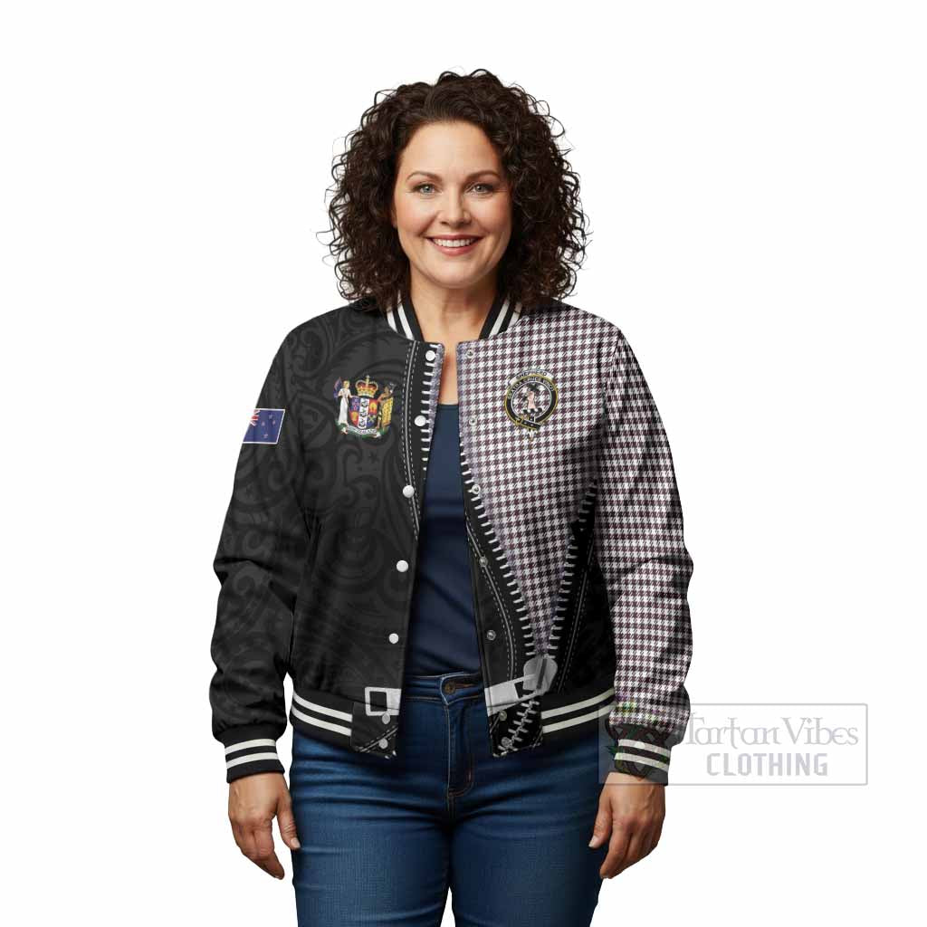 Shepherd Tartan Baseball Jacket New Zealand Pattern Unique Zipper Stylized