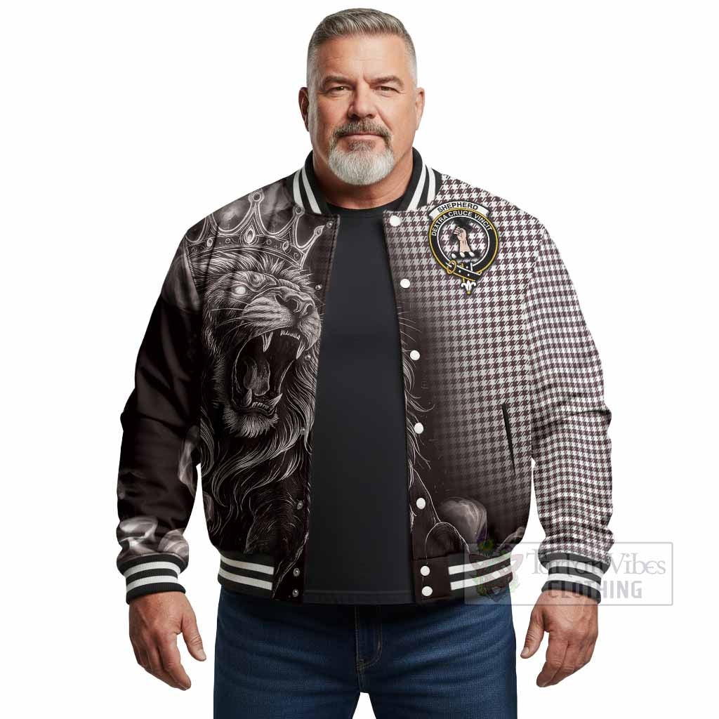Shepherd Tartan Baseball Jacket Roaring Lion Heritage