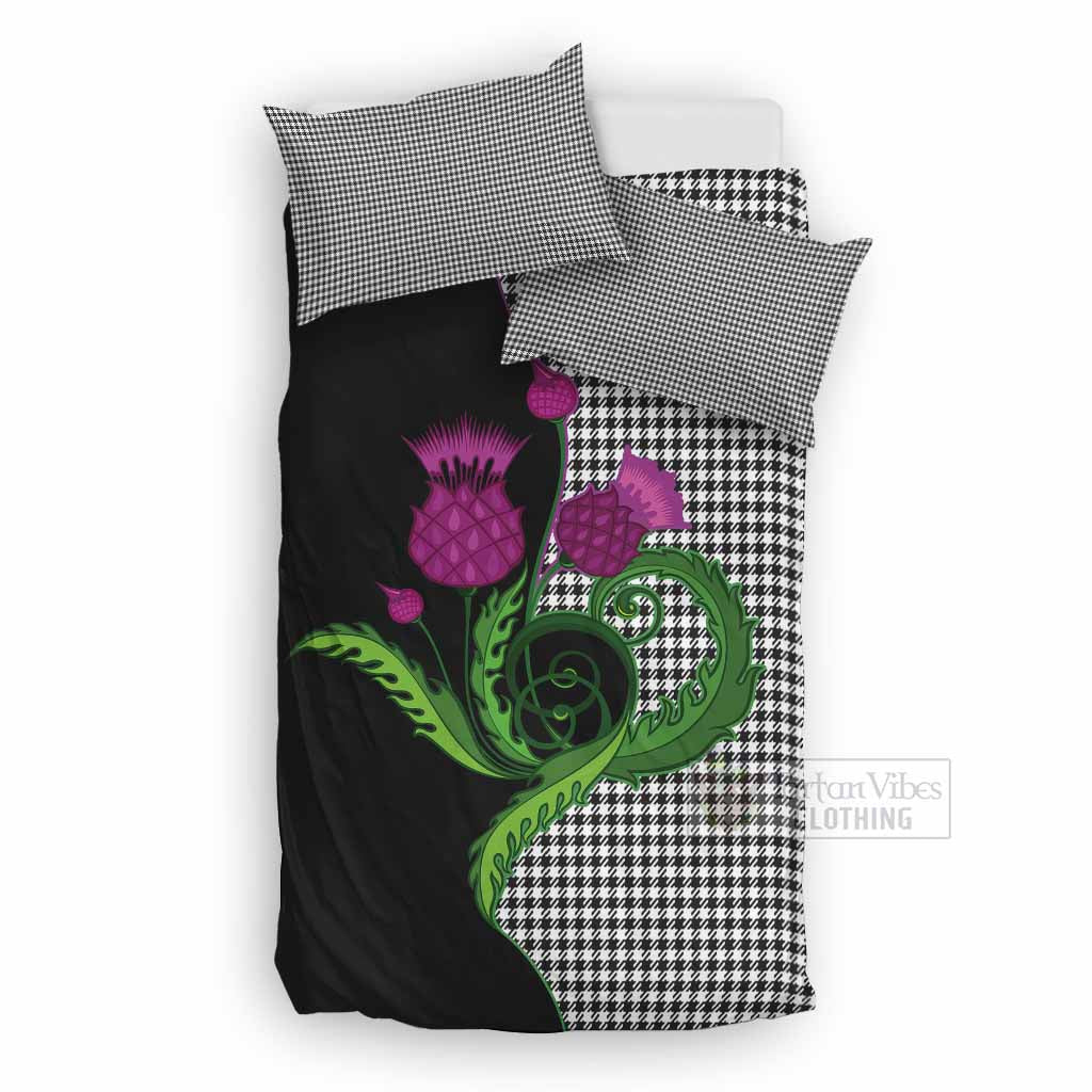 Shepherd Tartan Bedding Set Traditional Scottish Thistle UK Bedding Set UK Double 79*79 inch - Tartan Vibes Clothing