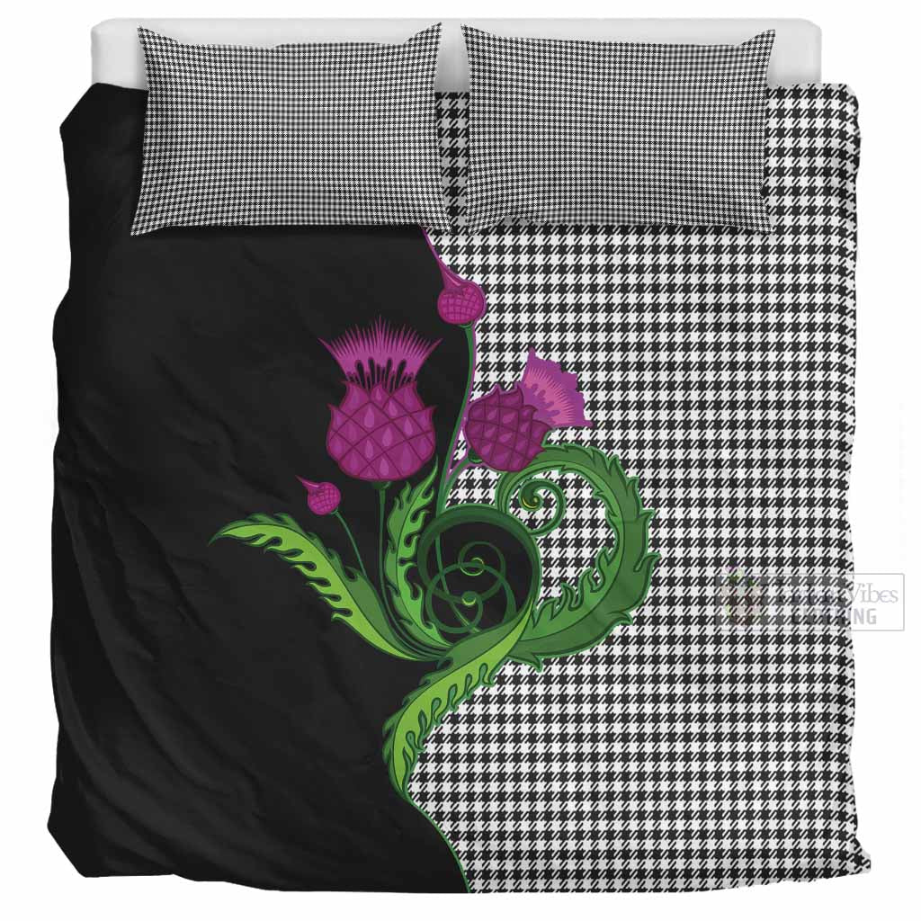 Shepherd Tartan Bedding Set Traditional Scottish Thistle UK Bedding Set UK Super King 104*94 inch - Tartan Vibes Clothing