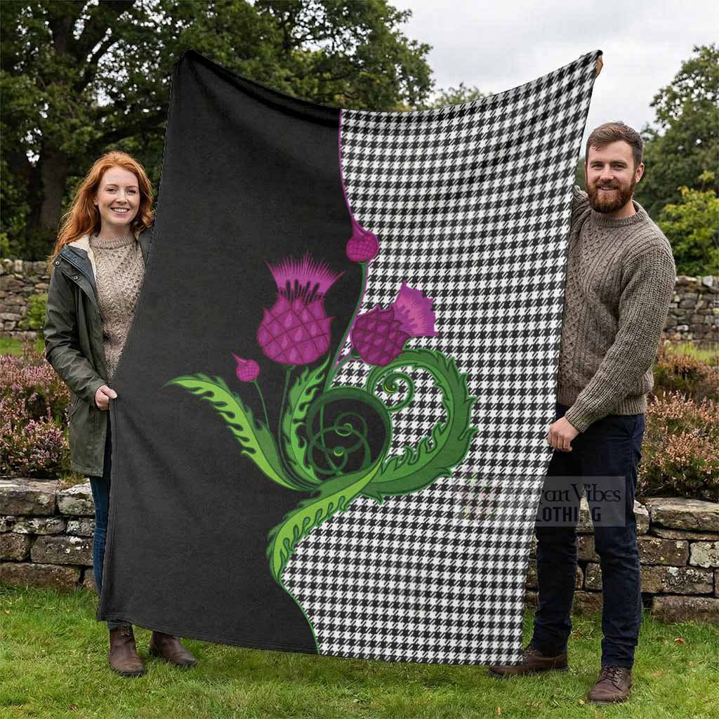 Shepherd Tartan Blanket Traditional Scottish Thistle - Tartan Vibes Clothing