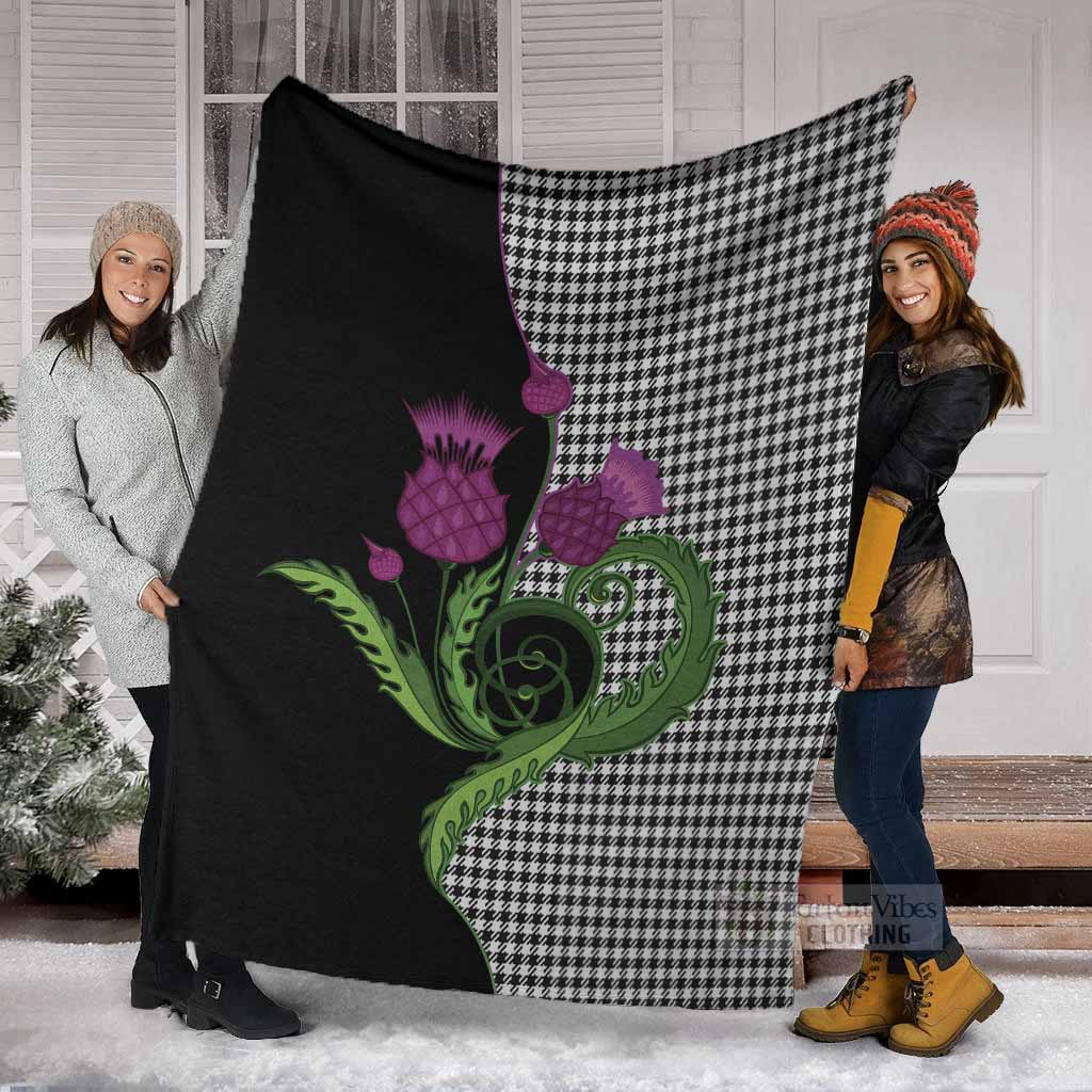 Shepherd Tartan Blanket Traditional Scottish Thistle - Tartan Vibes Clothing
