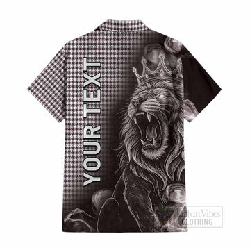Shepherd Tartan Cotton Hawaiian Shirt Roaring Lion Heritage