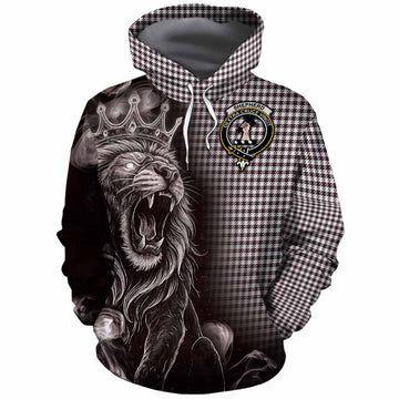 Shepherd Tartan Cotton Hoodie Roaring Lion Heritage