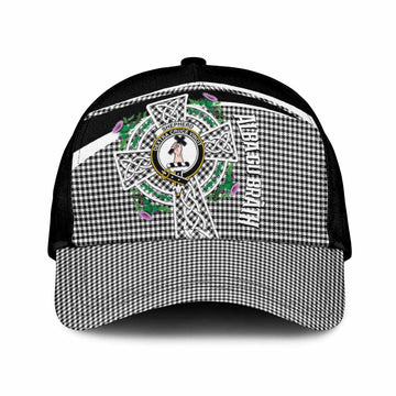 Shepherd Tartan Crest Classic Cap Scottish Thistle Celtic Cross Alba Gu Brath