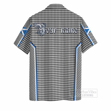 Shepherd Tartan Crest Hawaiian Shirt Scotland Coat of Arm Flag Style - Tartan Vibes Clothing