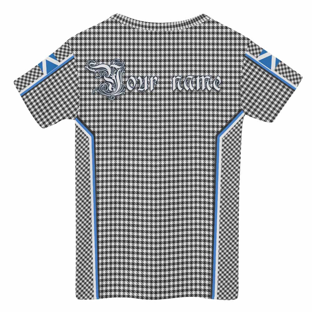 Shepherd Tartan Crest Kid T-shirt Scotland Coat of Arm Flag Style - Tartan Vibes Clothing