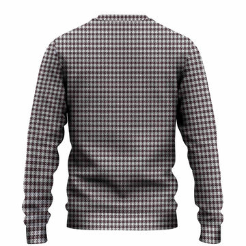 Shepherd Tartan Crest Knitted Sweater Ferocious Lion Style