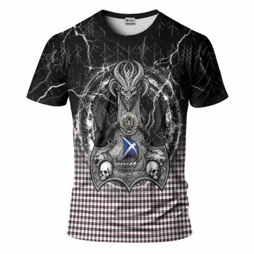 Shepherd Tartan Crest T-Shirt Celtic Odin's Raven Legacy