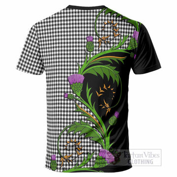Shepherd Tartan Crest T-Shirt Scottish Thistle Pride Heritage Art