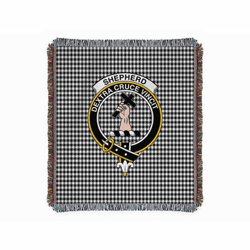 Shepherd Tartan Crest Woven Blanket