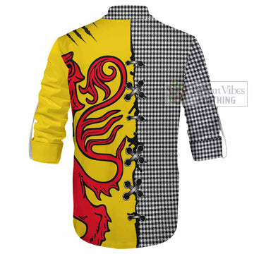 Shepherd Tartan Family Crest Ghillie Kilt Shirt Lion Rampant Honor