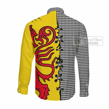 Shepherd Tartan Family Crest Long Sleeve Button Shirts Lion Rampant Honor