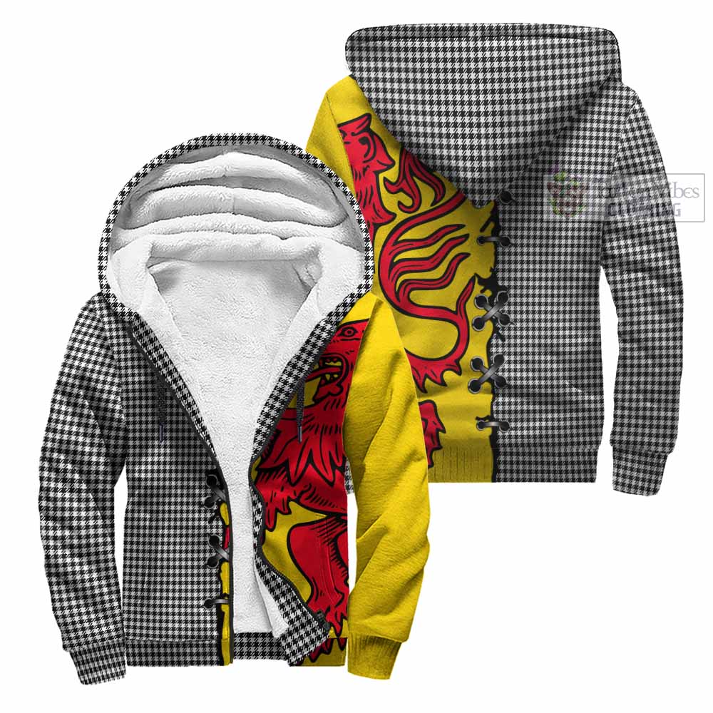 Shepherd Tartan Family Crest Sherpa Hoodie Lion Rampant Honor - Tartan Vibes Clothing