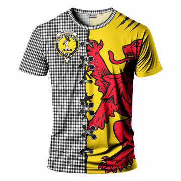 Shepherd Tartan Family Crest T-shirt Lion Rampant Honor - Tartan Vibes Clothing
