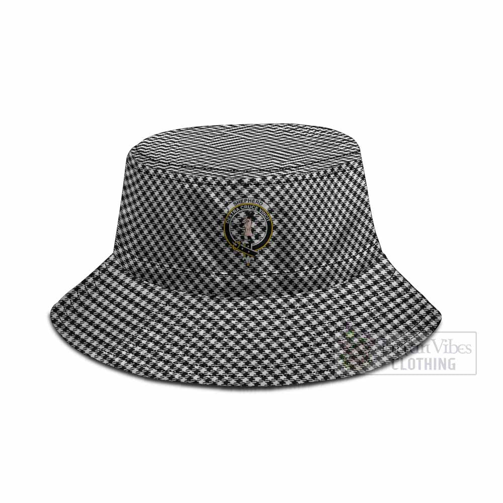 Shepherd Tartan Fishing Hat with Family Crest