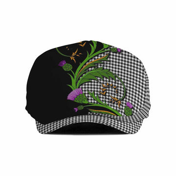 Shepherd Tartan Flat Cap, Jeff Cap Scottish Thistle Pride Heritage Art