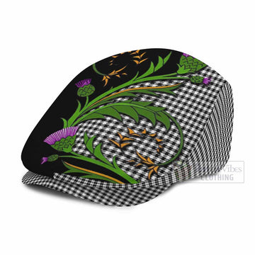 Shepherd Tartan Flat Cap, Jeff Cap Scottish Thistle Pride Heritage Art