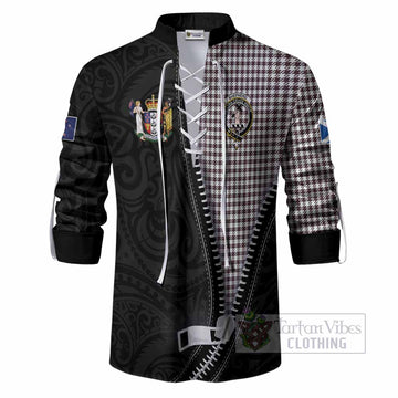 Shepherd Tartan Ghillie Shirt New Zealand Pattern Unique Zipper Stylized