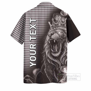 Shepherd Tartan Hawaiian Shirt Roaring Lion Heritage