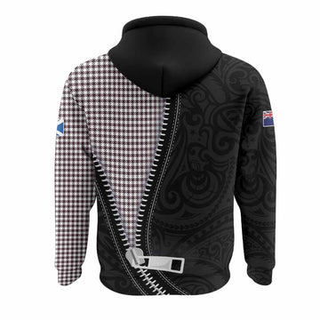 Shepherd Tartan Hoodie New Zealand Pattern Unique Zipper Stylized