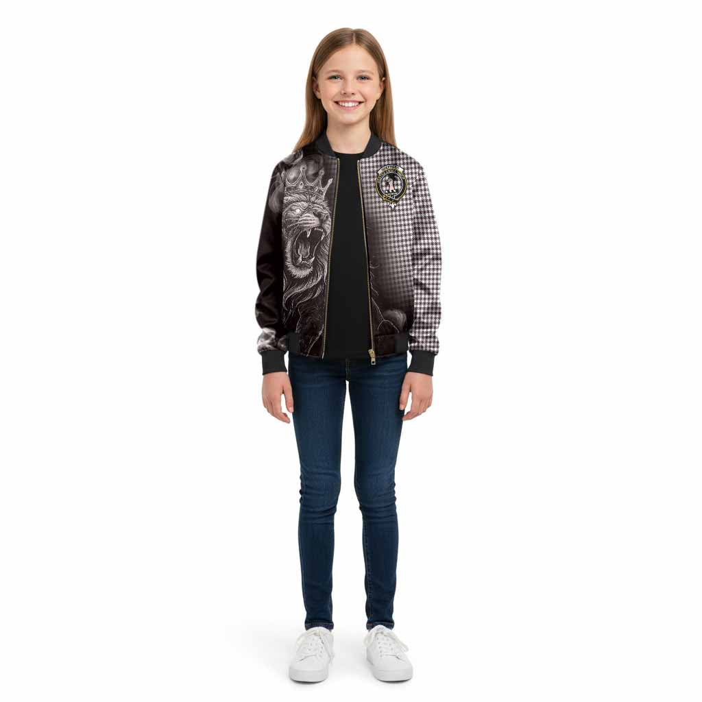 Shepherd Tartan Kid Bomber Jacket Roaring Lion Heritage