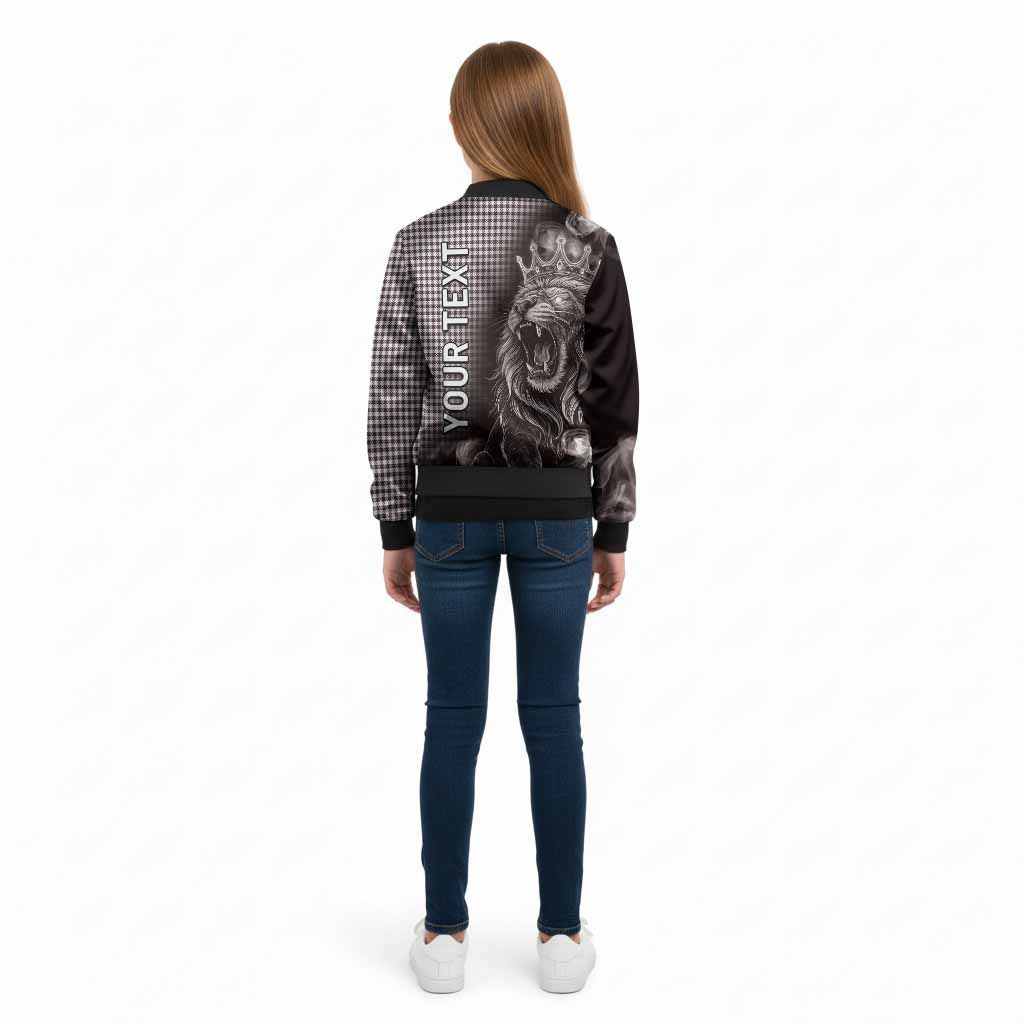 Shepherd Tartan Kid Bomber Jacket Roaring Lion Heritage