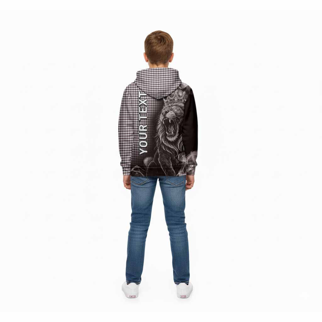 Shepherd Tartan Kid Hoodie Roaring Lion Heritage