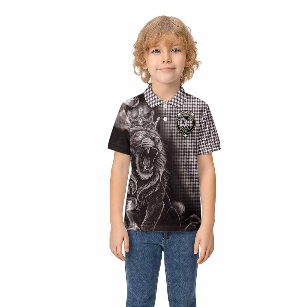 Shepherd Tartan Kid Polo Shirt Roaring Lion Heritage
