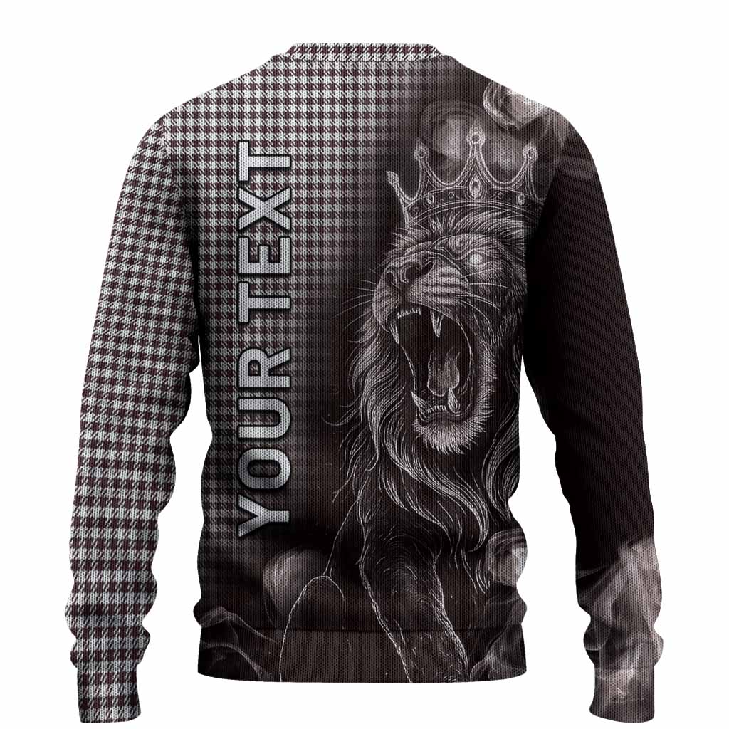 Shepherd Tartan Knitted Sweater Roaring Lion Heritage