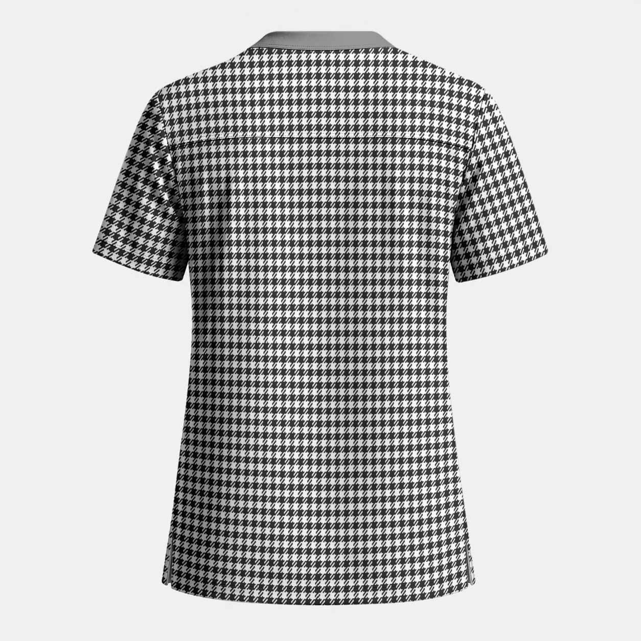 Shepherd Tartan Scrub Top - Tartan Vibes Clothing