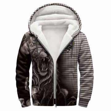Shepherd Tartan Sherpa Hoodie Roaring Lion Heritage