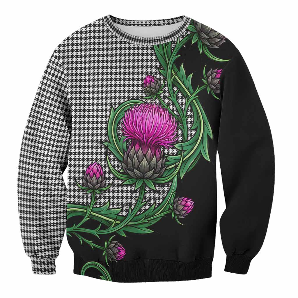 Shepherd Tartan Sweatshirt Resilient Scottish Thistle Unisex - Tartan Vibes Clothing