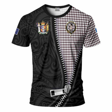 Shepherd Tartan T-Shirt New Zealand Pattern Unique Zipper Stylized