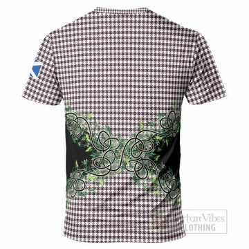 Shepherd Tartan T-Shirt Thistle Scottish Spirit