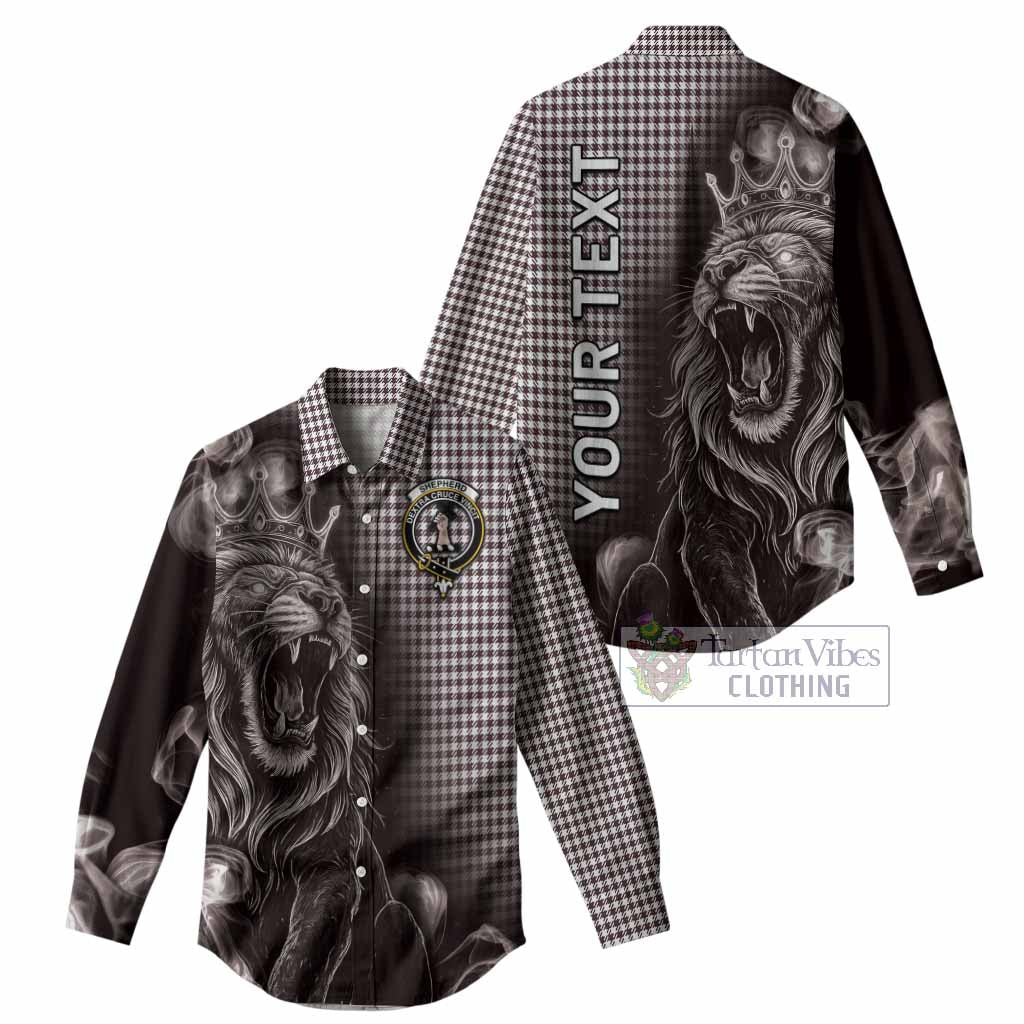 Shepherd Tartan Women Casual Shirt Roaring Lion Heritage