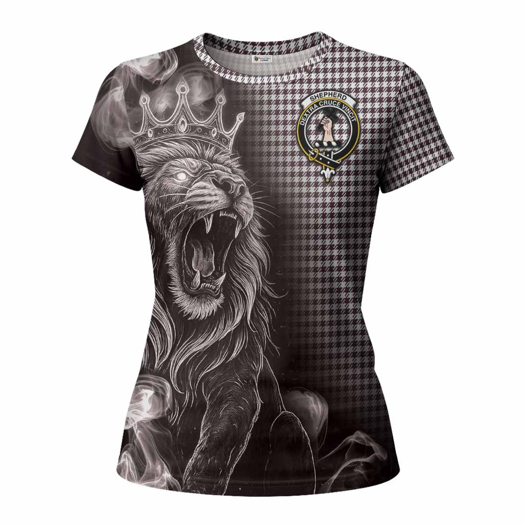 Shepherd Tartan Women T shirt Roaring Lion Heritage