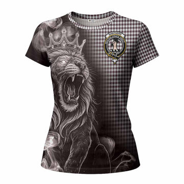 Shepherd Tartan Women T shirt Roaring Lion Heritage