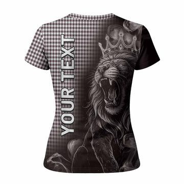 Shepherd Tartan Women T shirt Roaring Lion Heritage