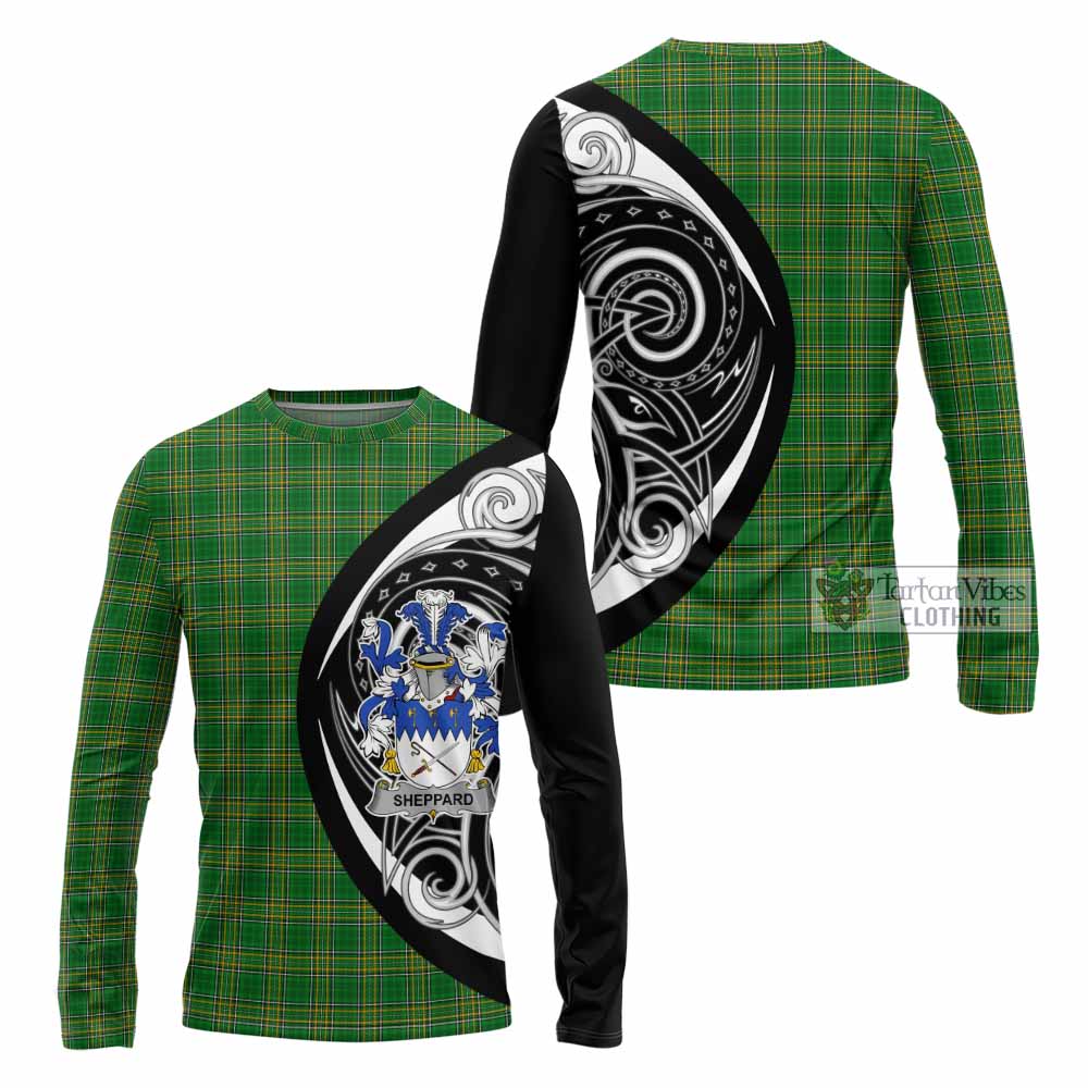 Sheppard Irish Clan Long Sleeve T-Shirt Celtic Circle Style - Tartan Vibes Clothing