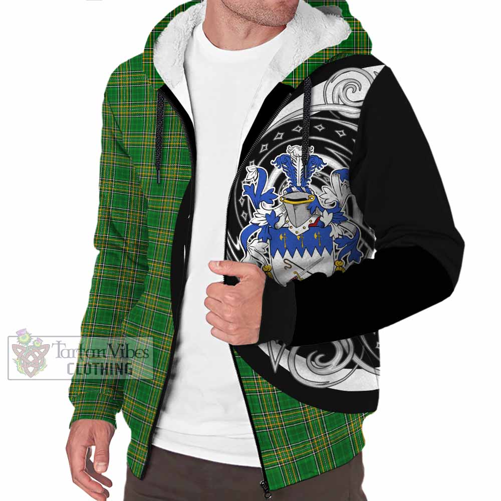 Sheppard Irish Clan Sherpa Hoodie Celtic Circle Style - Tartan Vibes Clothing