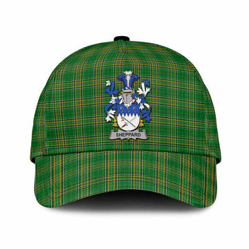 Sheppard Irish Clan Tartan Classic Cap with Coat of Arms