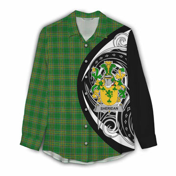 Sheridan Irish Clan Women's Casual Shirt Celtic Circle Style