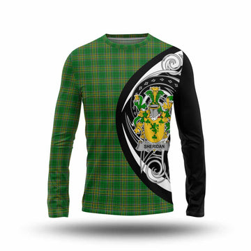 Sheridan Irish Clan Long Sleeve T-Shirt Celtic Circle Style