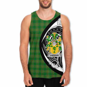 Sheridan Irish Clan Men's Tank Top Celtic Circle Style