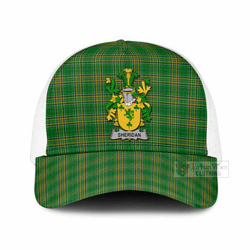 Sheridan Irish Coat of Arms Tartan Mesh Trucker Cap