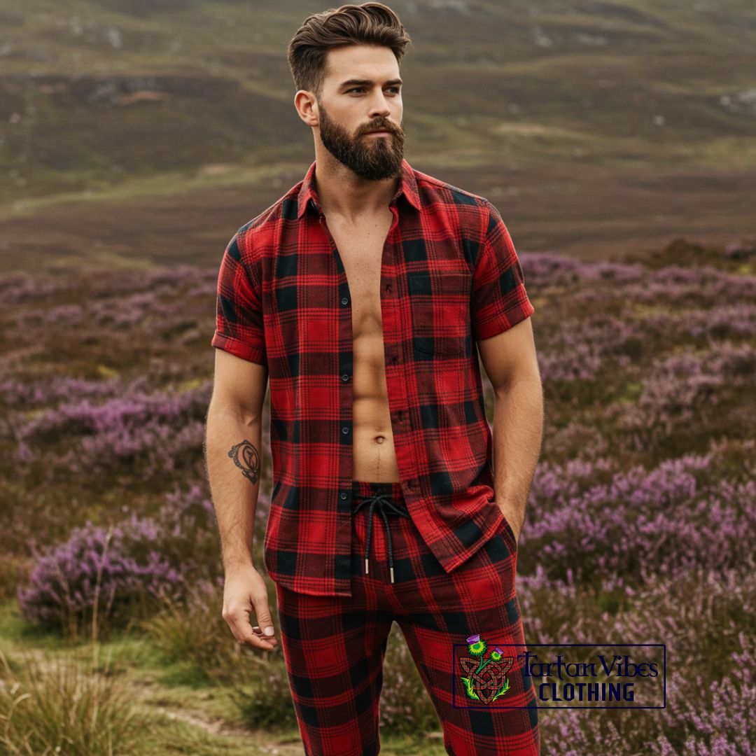 Cunningham Tartan Short Sleeve Button Down Shirt